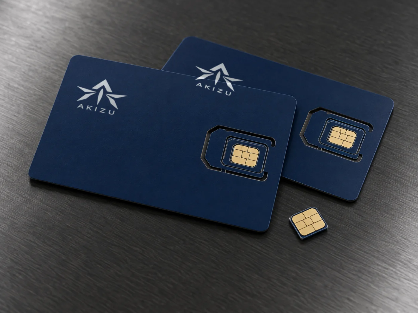 Dátové SIM karty AKIZU s logom